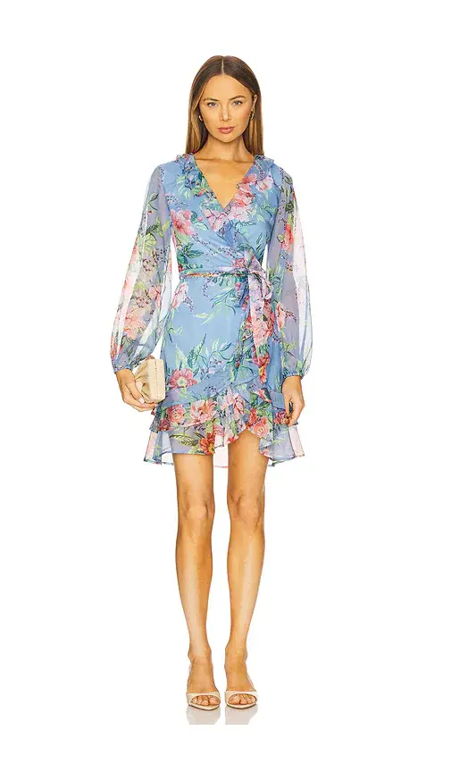 Bardot Triple Frill Dress