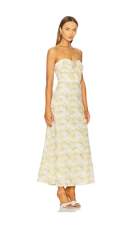 Bardot Lora Broderie Maxi Dress | Thumbnail 2 Bardot Lora Broderie Maxi Dress | Thumbnail 2