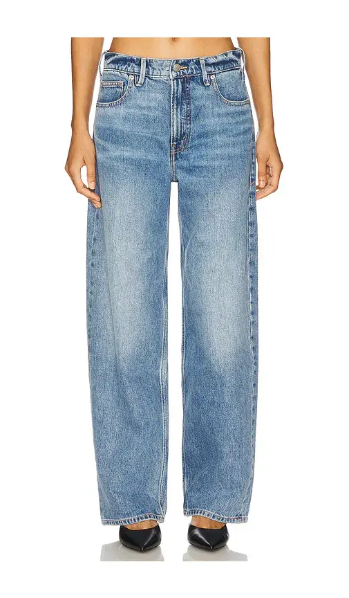 GOOD AMERICAN Good Standard Baggy Jeans