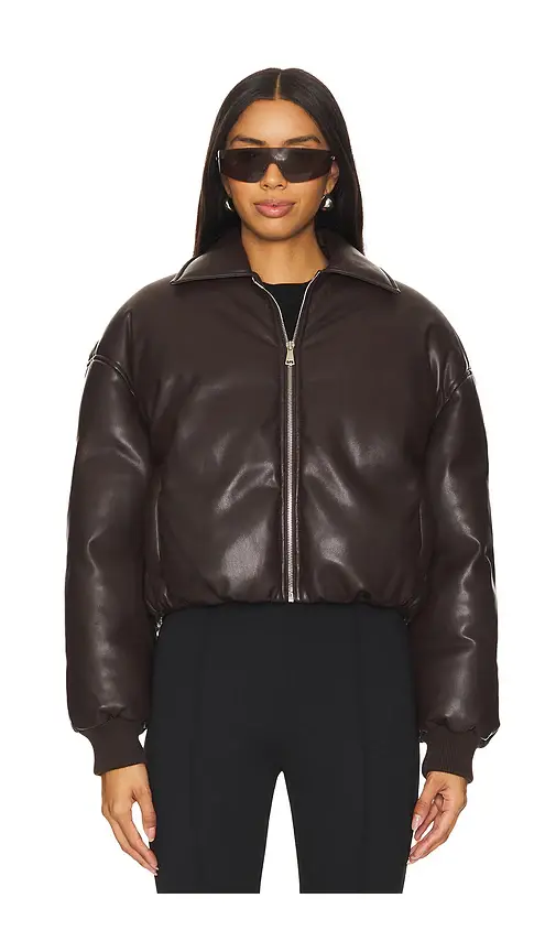 superdown Sanja Faux Leather Jacket | Image 1 superdown Sanja Faux Leather Jacket | Image 1