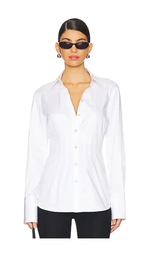 Helmut Lang Darted Top | Image 1 Helmut Lang Darted Top | Image 1