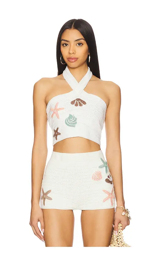 My Beachy Side X Revolve Crochet Top
