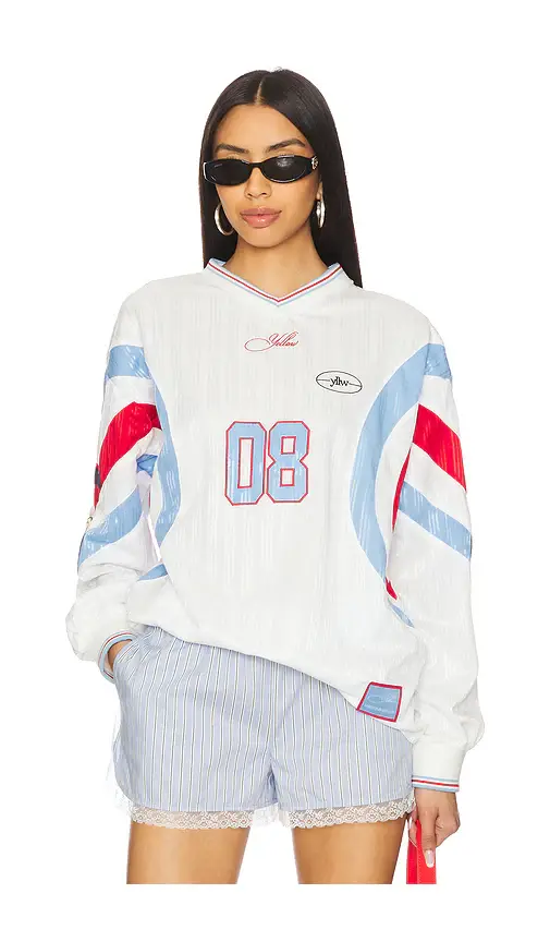 Yellow The Label Serotonin Hockey Jersey | Image 1 Yellow The Label Serotonin Hockey Jersey | Image 1