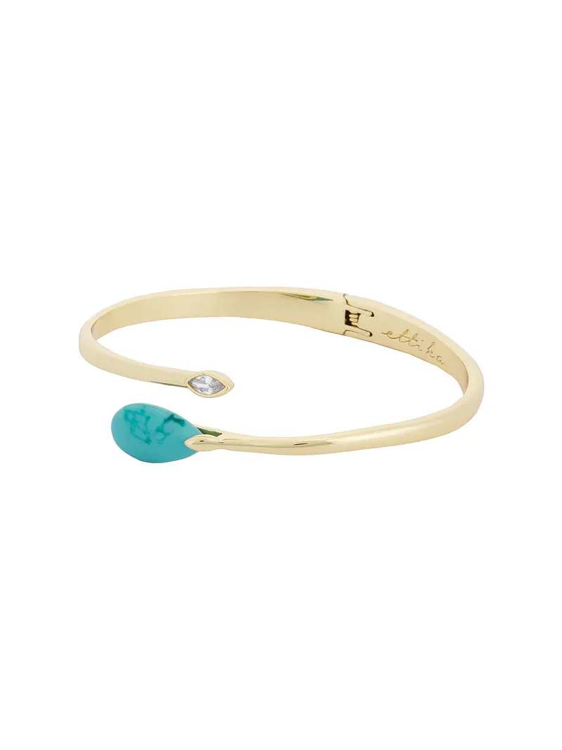 Turquoise Teardrop Cuff Turquoise Teardrop Cuff