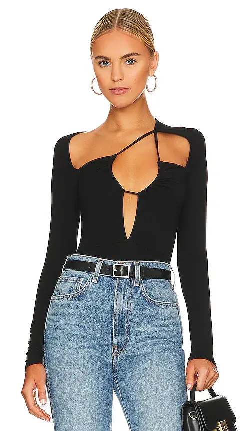 superdown Aranza Ruched Bodysuit | Image 1 superdown Aranza Ruched Bodysuit | Image 1