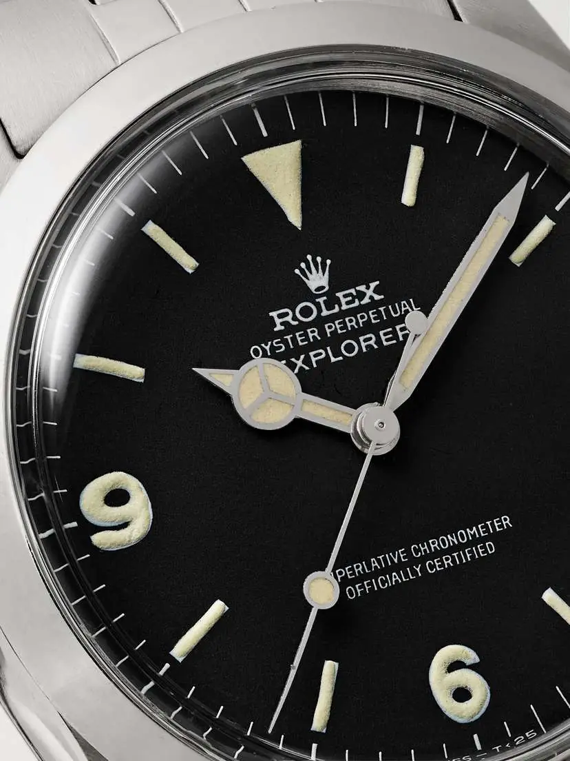 Wind Vintage + Rolex Vintage 1967 Explorer I Automatic 36mm Stainless Steel Watch | Thumbnail 5 Wind Vintage + Rolex Vintage 1967 Explorer I Automatic 36mm Stainless Steel Watch | Thumbnail 5