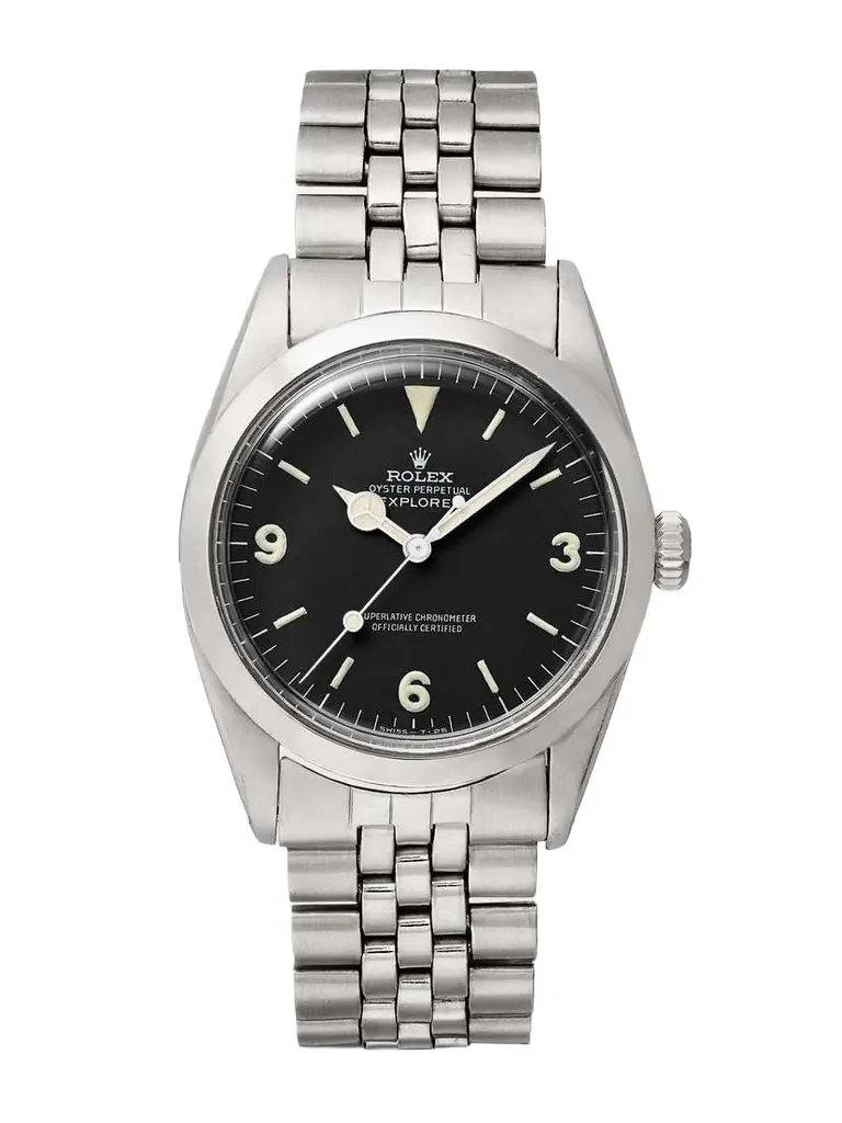 + Rolex Vintage 1967 Explorer I Automatic 36mm Stainless Steel Watch