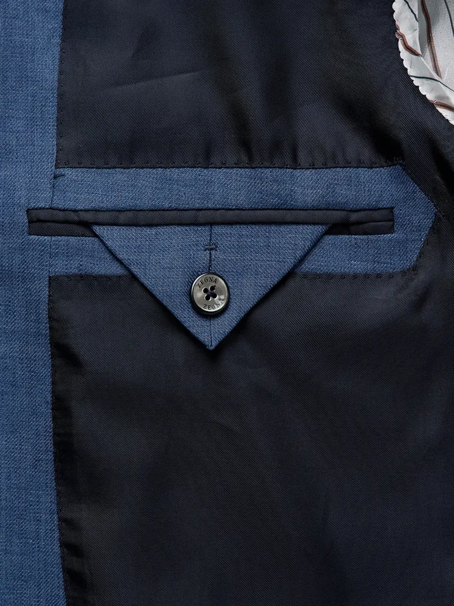 Zegna Oasi Linen Suit Jacket - Men | Thumbnail 5