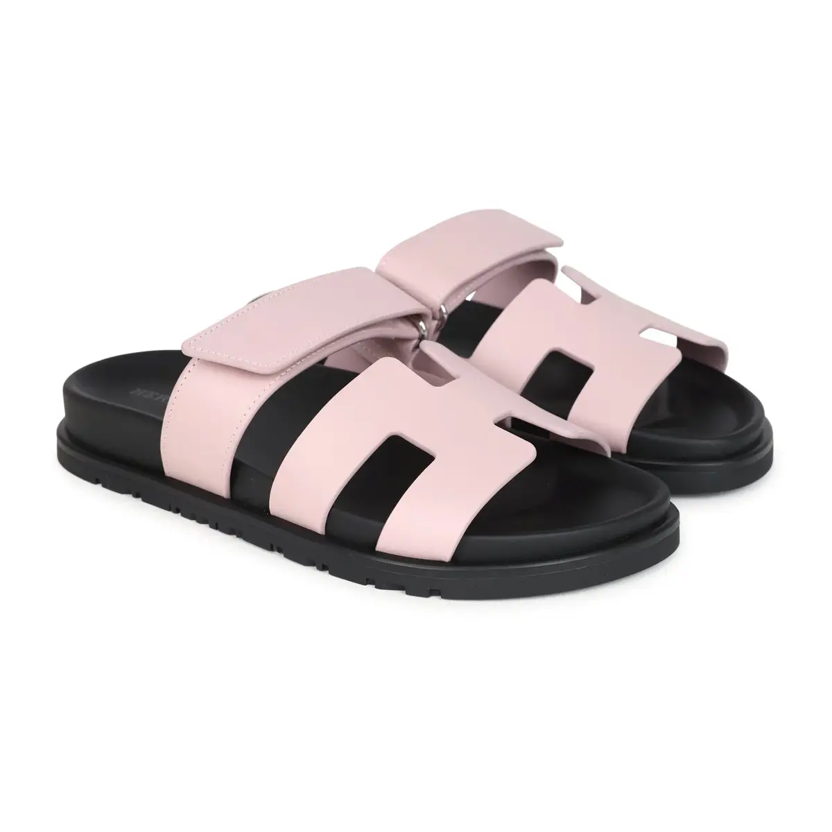 HERMÈS Hermes Chypre Techno Sandals Rose Cancan Calfskin Palladium Hardware 35 EU | Thumbnail 3 HERMÈS Hermes Chypre Techno Sandals Rose Cancan Calfskin Palladium Hardware 35 EU | Thumbnail 3