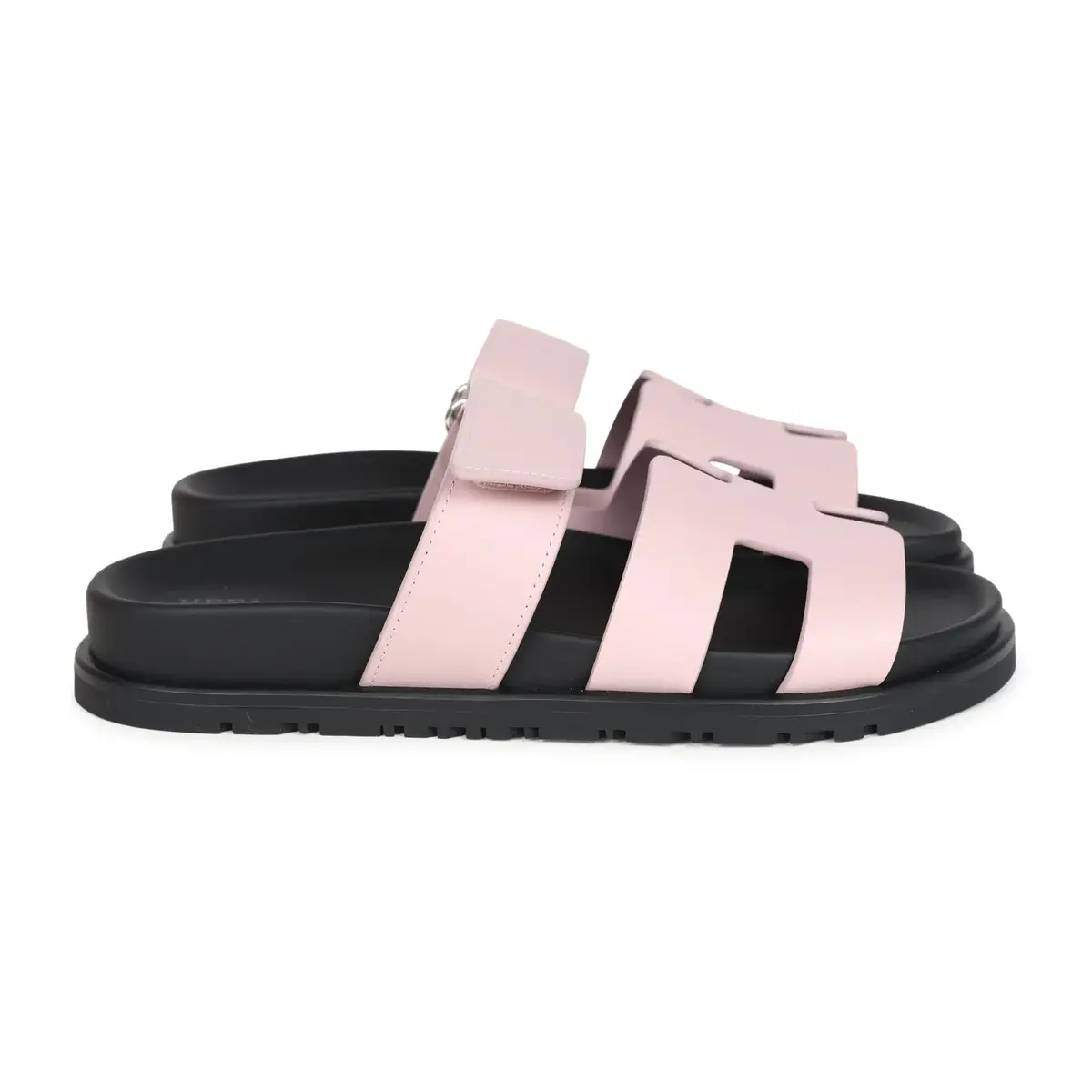 HERMÈS Hermes Chypre Techno Sandals Rose Cancan Calfskin Palladium Hardware 35 EU | Thumbnail 4 HERMÈS Hermes Chypre Techno Sandals Rose Cancan Calfskin Palladium Hardware 35 EU | Thumbnail 4
