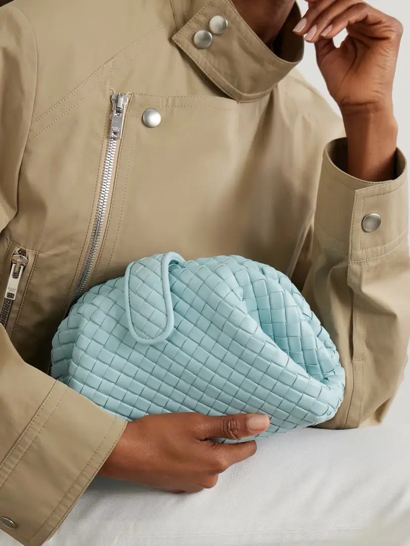 Bottega Veneta Lauren 1980 Small Intrecciato Leather Clutch | Thumbnail 2 Bottega Veneta Lauren 1980 Small Intrecciato Leather Clutch | Thumbnail 2