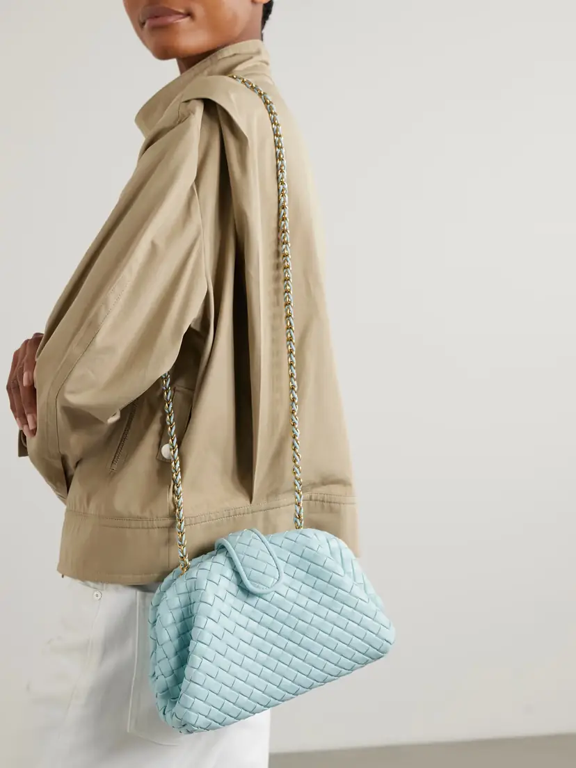 Bottega Veneta Lauren 1980 Small Intrecciato Leather Clutch | Thumbnail 5 Bottega Veneta Lauren 1980 Small Intrecciato Leather Clutch | Thumbnail 5