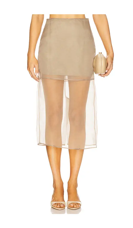 L'Academie Blaire Midi Skirt | Image 1 L'Academie Blaire Midi Skirt | Image 1