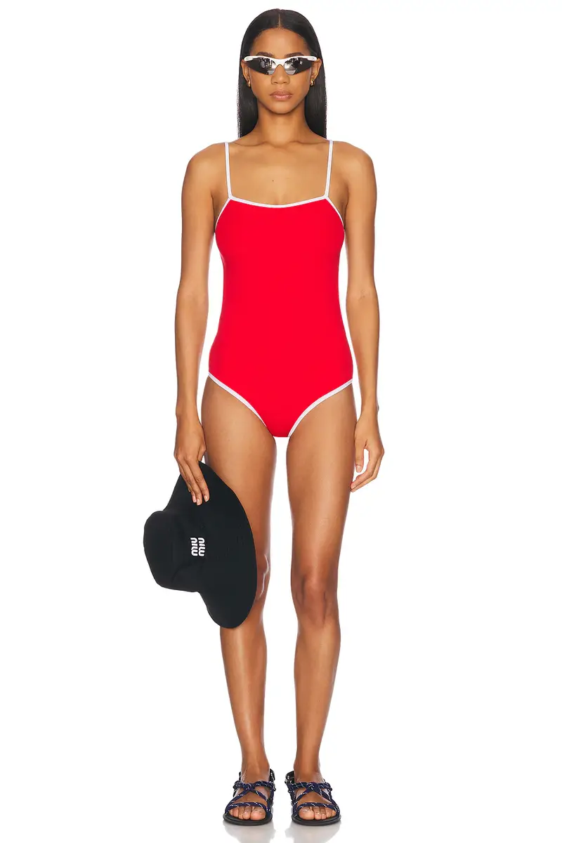 Miu Miu One Piece Swimsuit | Thumbnail 5 Miu Miu One Piece Swimsuit | Thumbnail 5
