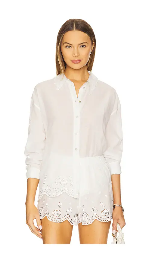 LoveShackFancy Orsay Top | Image 1 LoveShackFancy Orsay Top | Image 1