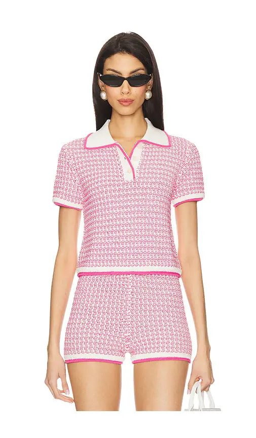 Lovers and Friends Lena Polo Top | Image 1 Lovers and Friends Lena Polo Top | Image 1