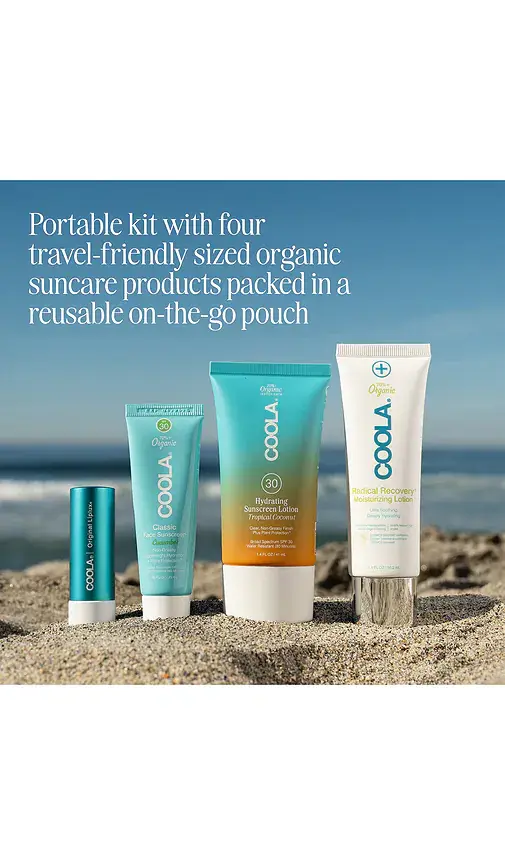 COOLA 4 Piece Organic Suncare Travel Set | Thumbnail 2 COOLA 4 Piece Organic Suncare Travel Set | Thumbnail 2