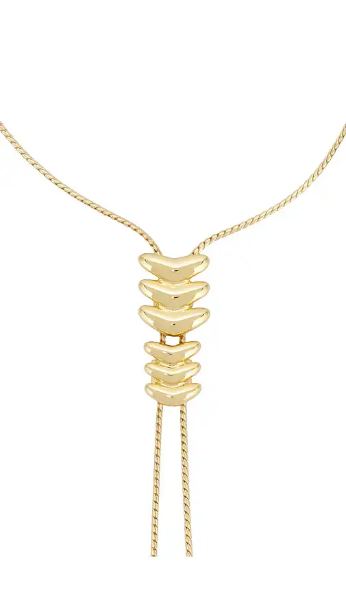 Ettika Metal Vortex Bolo Lariat Necklace | Thumbnail 2