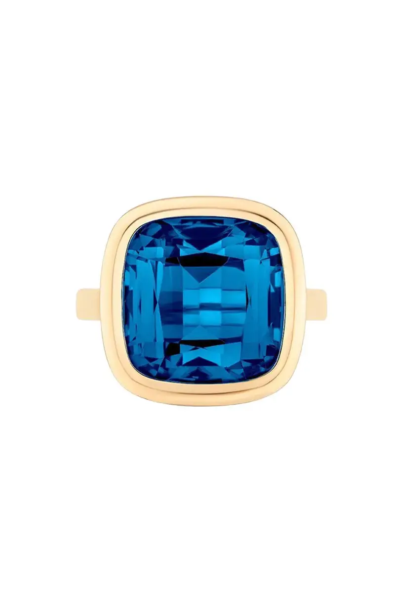 GOSHWARA London Blue Topaz Manhattan Ring | Image 1 GOSHWARA London Blue Topaz Manhattan Ring | Image 1