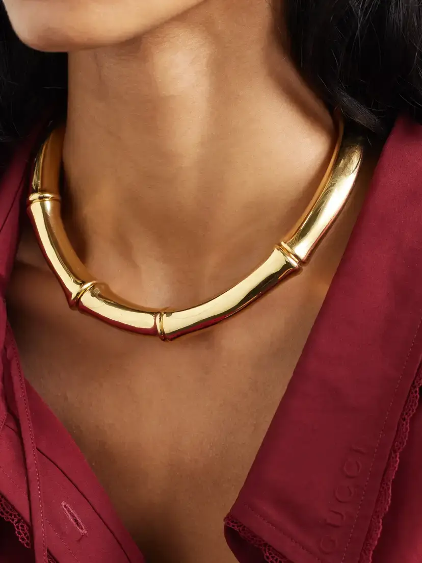 Gucci Large Gold-tone Necklace | Thumbnail 2