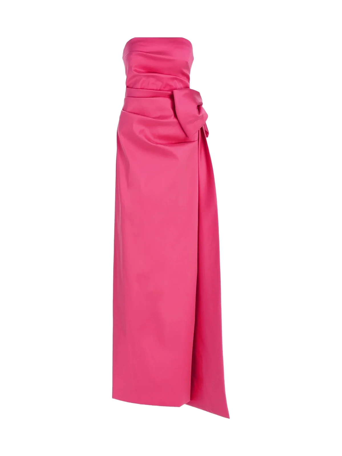 Women's Strapless Bow Gown
