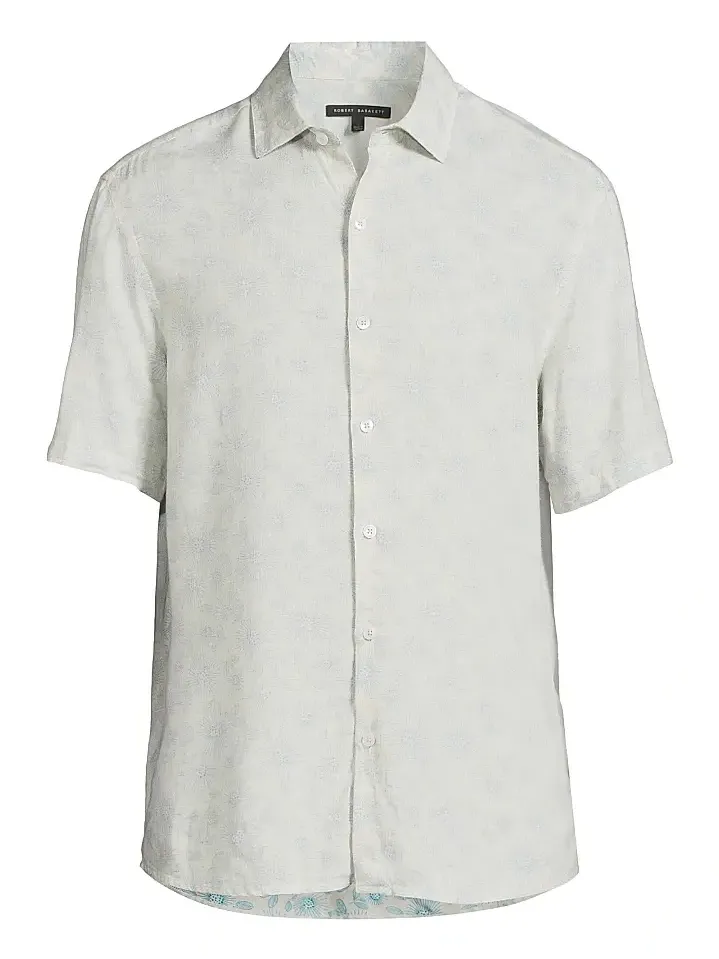 Men's Merrick Woven Button-Front Shirt