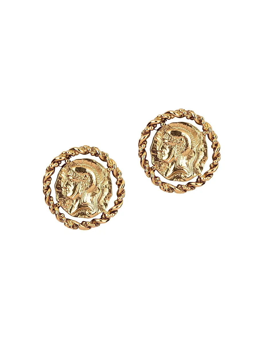 Jennifer Behr Women's Augusta 18K-Gold-Plated Stud Earrings - Gold | Image 1 Jennifer Behr Women's Augusta 18K-Gold-Plated Stud Earrings - Gold | Image 1
