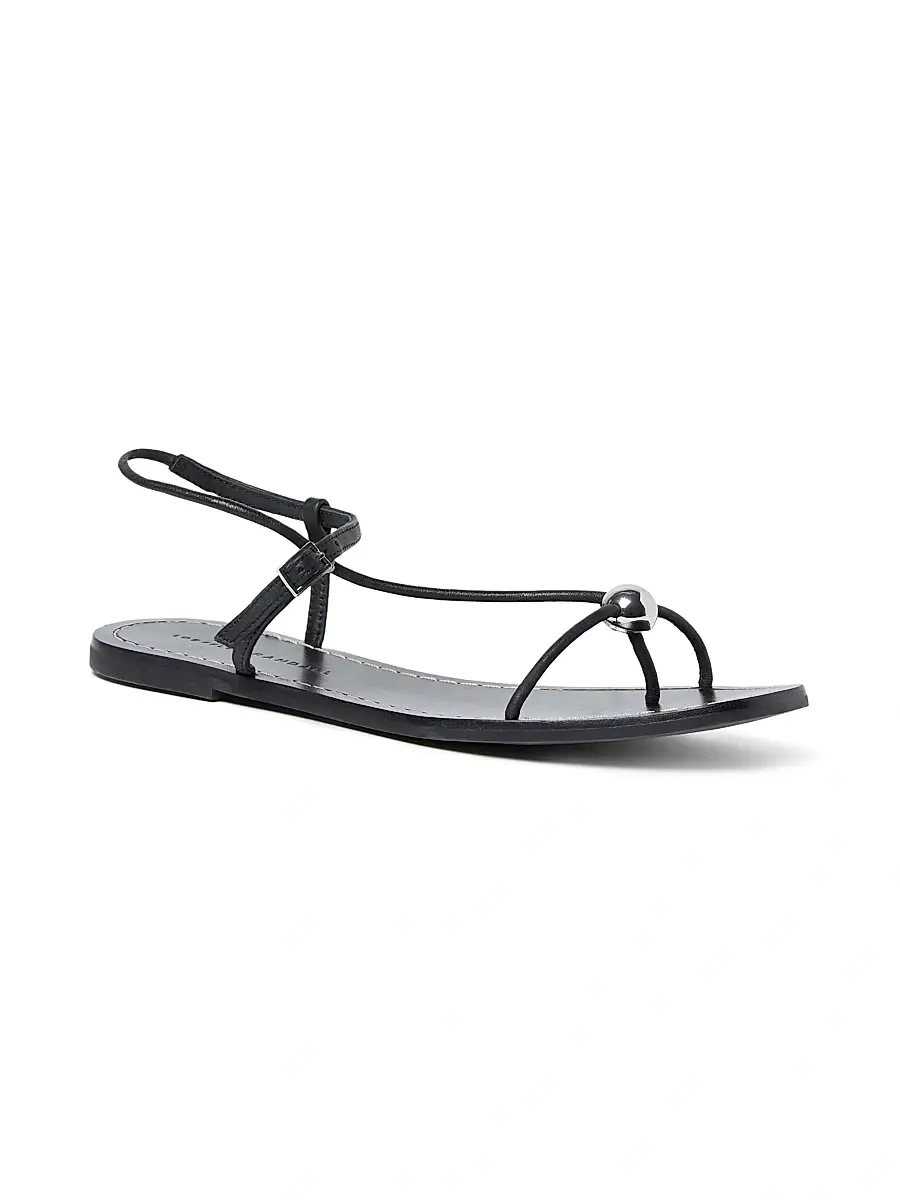 Loeffler Randall Women's Lara Strappy Flat Sandals | Thumbnail 2 Loeffler Randall Women's Lara Strappy Flat Sandals | Thumbnail 2