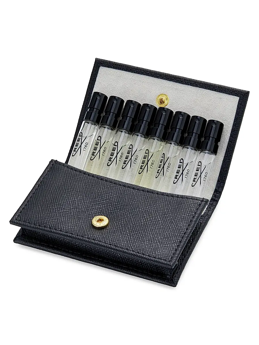 CREED Women's Leather Wallet 8-Piece Fragrance Discovery Set | Thumbnail 2 CREED Women's Leather Wallet 8-Piece Fragrance Discovery Set | Thumbnail 2