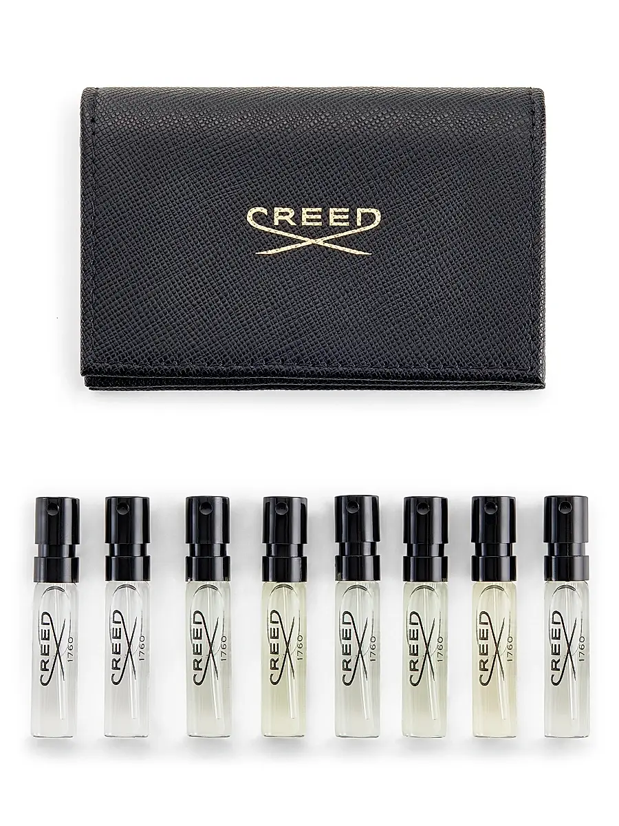 Women's Leather Wallet 8-Piece Fragrance Discovery Set Women's Leather Wallet 8-Piece Fragrance Discovery Set