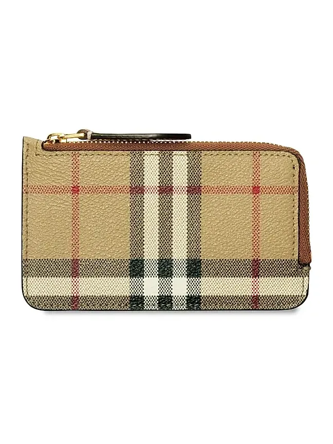 Burberry Women's Somerset Check Zip-Around Wallet