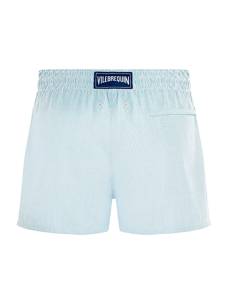 Vilebrequin Men's Micro-Striped Swim Shorts | Thumbnail 2 Vilebrequin Men's Micro-Striped Swim Shorts | Thumbnail 2