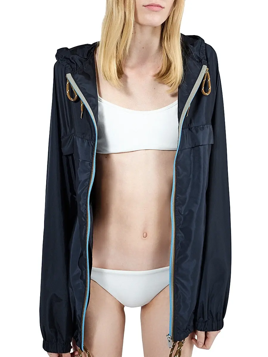 Prada Women's Stretch Jersey Bikini Top - White | Thumbnail 2 Prada Women's Stretch Jersey Bikini Top - White | Thumbnail 2
