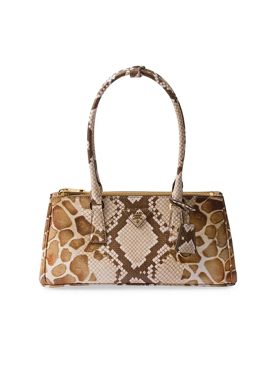 Prada Women's Galleria Printed Saffiano Leather Top Handle Bag | Image 1 Prada Women's Galleria Printed Saffiano Leather Top Handle Bag | Image 1