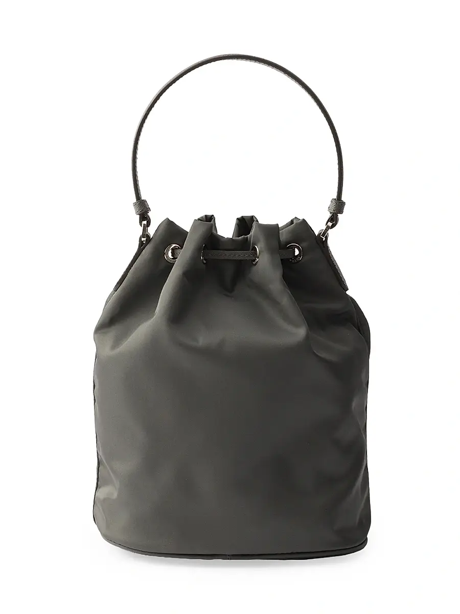 Prada Women's Duet Re-Nylon Bucket Bag | Thumbnail 6 Prada Women's Duet Re-Nylon Bucket Bag | Thumbnail 6