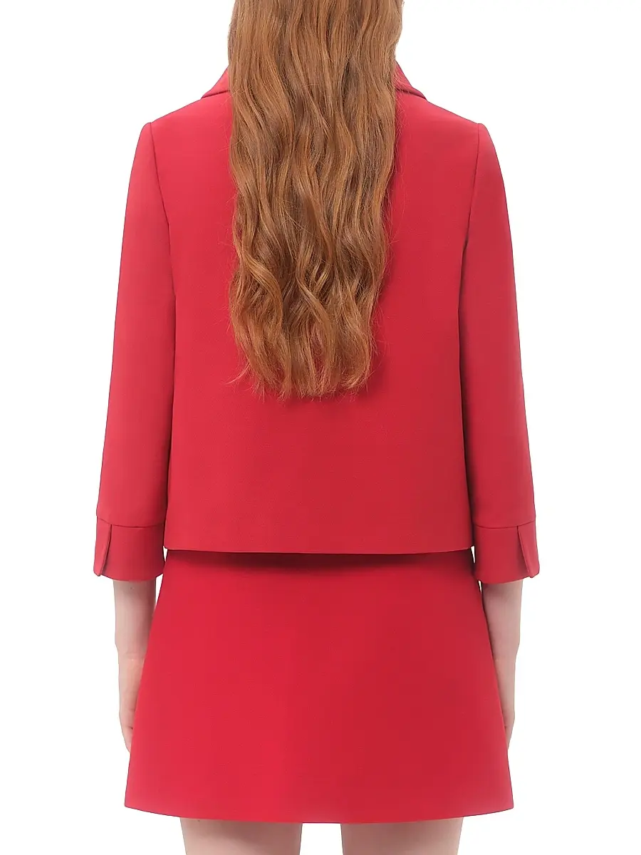Valentino Women's Crepe Couture Jacket | Thumbnail 5 Valentino Women's Crepe Couture Jacket | Thumbnail 5