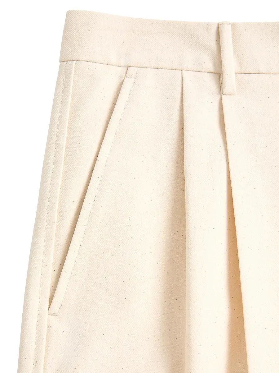 Valentino Men's Cotton Canvas Cuffed Bermuda Shorts | Thumbnail 6 Valentino Men's Cotton Canvas Cuffed Bermuda Shorts | Thumbnail 6