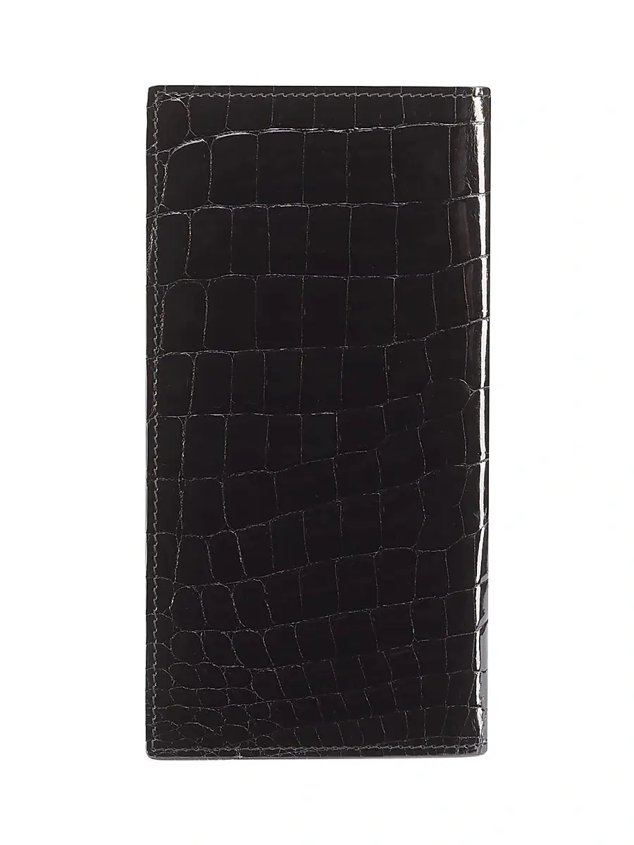 Stefano Ricci Men's Yen Leather Wallet - Black | Thumbnail 3 Stefano Ricci Men's Yen Leather Wallet - Black | Thumbnail 3