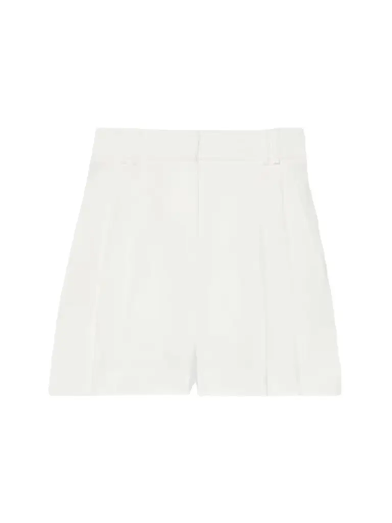 Another Tomorrow Women's Pleated Shorts