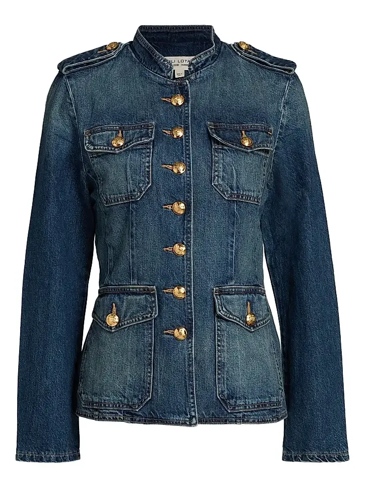 Women's Geraldine Denim Utilitarian Jacket Women's Geraldine Denim Utilitarian Jacket