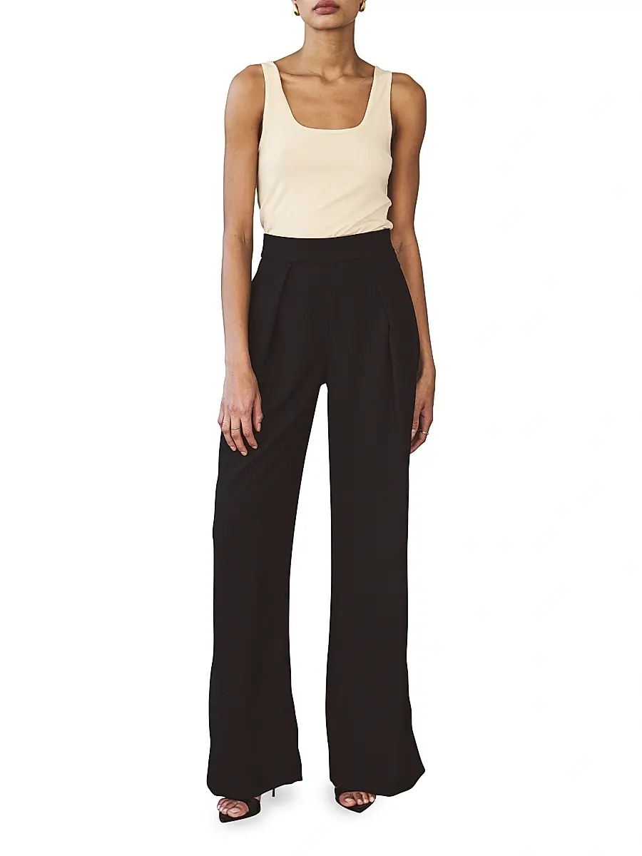 Artemis Diciero Women's Marissa High-Rise Wide Leg Pants | Thumbnail 2 Artemis Diciero Women's Marissa High-Rise Wide Leg Pants | Thumbnail 2