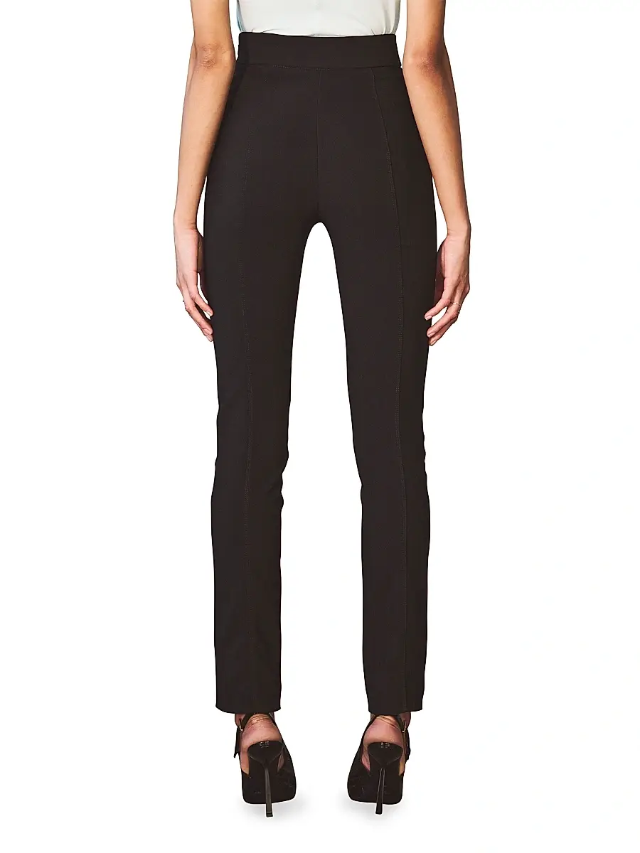 Artemis Diciero Women's Elvira Crepe Slim-Fit Cigarette Pants | Thumbnail 6 Artemis Diciero Women's Elvira Crepe Slim-Fit Cigarette Pants | Thumbnail 6