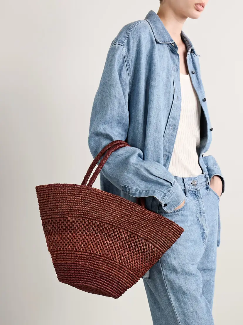 The Row Emilie Large Raffia Tote | Thumbnail 2