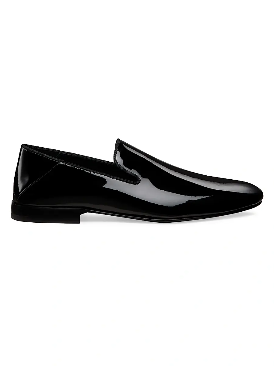 Stuart Weitzman Men's Buzz Patent Leather Loafers - Black - Size 12 | Image 1 Stuart Weitzman Men's Buzz Patent Leather Loafers - Black - Size 12 | Image 1
