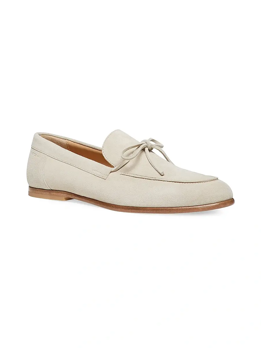 Stuart Weitzman Men's Bennett Suede Loafers | Thumbnail 2 Stuart Weitzman Men's Bennett Suede Loafers | Thumbnail 2