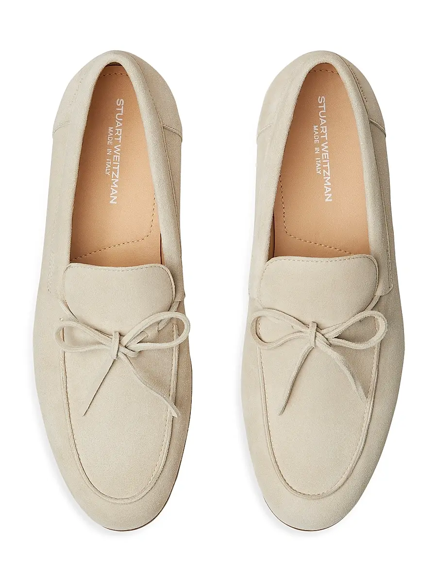 Stuart Weitzman Men's Bennett Suede Loafers | Thumbnail 4 Stuart Weitzman Men's Bennett Suede Loafers | Thumbnail 4