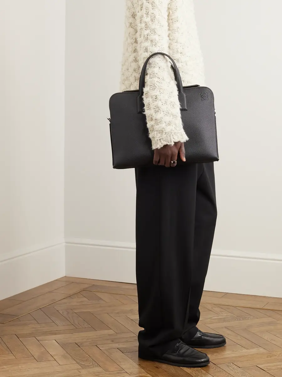 Loewe Goya Full-Grain Leather Briefcase - Men | Thumbnail 2 Loewe Goya Full-Grain Leather Briefcase - Men | Thumbnail 2