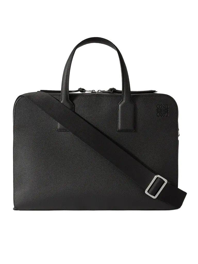 Loewe Goya Full-Grain Leather Briefcase - Men