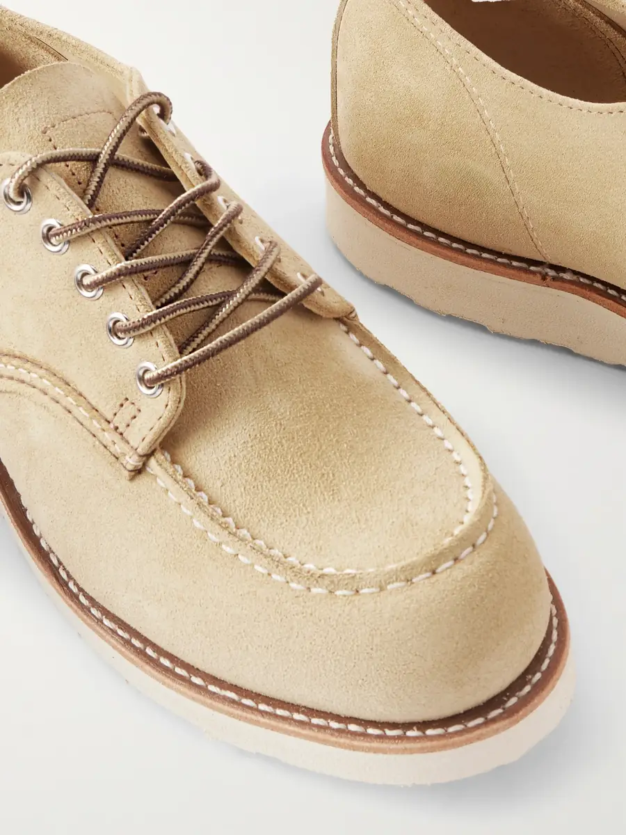 Red Wing Shoes 8079 Shop Moc Oxford Suede Derby Shoes - Men | Thumbnail 5 Red Wing Shoes 8079 Shop Moc Oxford Suede Derby Shoes - Men | Thumbnail 5