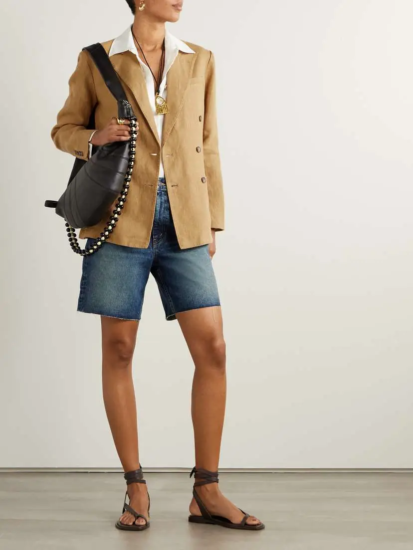 Polo Ralph Lauren Double-breasted Linen Blazer | Thumbnail 2 Polo Ralph Lauren Double-breasted Linen Blazer | Thumbnail 2
